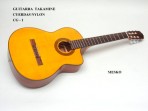 Takamine GC 1 CE-NAT Natural Guitarra  Clásica Cuerdas Nylon  Electroacústica Equalizador Takamine TP-4T Con Afinador 