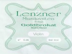 Juego Cuerdas  Violín 4/4 Lenzner  G 1000 Goldbrokat 