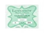 Juego Cuerdas  Violín 3/4 Lenzner G 1000 Goldbrokat 