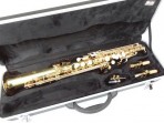 Saxo Soprano Fontai FT - 6433 L - Afinado en SI bemol    Bronceado Con 2 Boquillas - Estuche - Plumero ( PRODUCTO AGOTADO )