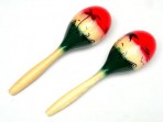Par de Maracas Grandes de Madera