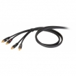 Cable Proel DH 505 LU 3   RCA - RCA  -  RCA - RCA   3 Metros    Nª 7