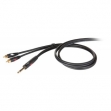 Cable Proel DH 530 LU 3 Plag 6.3 Stereo  . RCA  3 Metros  Nª  11