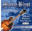 Juego Cuerdas Martin Blust 1700 Para Madolina 8 Cuerdas