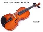 Violín Cremona  SV  200 - 4/4 Serie Premier Student Incluye Arco, Estuche y Resina 