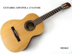 Alhambra  Z - Nature, Guitarra Española, Clásica Cuerdas Nylon,    TAPA: Cedro Macizo, AROS Y FONDO: Sapelli,  MANGO: Samanguila, DIAPASÓN: Palosanto, CLAVIJEROS: Niquelados, Incluye  Funda  (PRODUCTO AGOTADO)