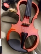 Violín Eléctrico Finelegend Clavijas - Diapason Montonera de Ebano, Con Arco Estuche Resina y Fonos 