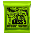 Juego de 5 Cuerdas Para Bajo Ernie Ball 2836 Regular Slinky 045 - 065 - 080 - 100 - 130 Made In U S A