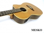 Manuel Rodrigez, Guitarra Española  C - 10 Cut E/N Nogal  Cuerdas Nylon  Electroácustica  con Equalizador  Fishman (PRODUCTO AGOTADO)
