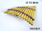 Flauta de Pan 15 Tubos, Producto de Calidad ( PRODUCTO AGOTADO )