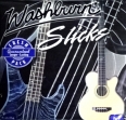 Juego De 5 Cuerdas Para Bajo  Washburn  L - 500 = 040 - 060 - 080 - 100 - 1.25  Made In USA