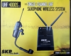 Micrófono Inalambrico Para  Saxophone SKP    UHF 4000 S  16  Canales