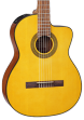Takamine GC 1 CE-NAT Natural Guitarra  Clásica Cuerdas Nylon  Electroacústica Equalizador Takamine TP-4T Con Afinador 