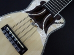 El Chasqui, Charango Económico Linea Profesional, Tapa Pino Abeto, Caja de Naranjillo, Puente y Diapasón de Jacarandá, Incluye Funda # 2 