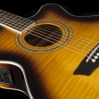 Washburn  EA 12 TS Guitarra Cuerdas Metálicas  Electroacústica  Equalizador Con Ainador   Barcus Berry 