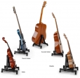 Atril Wingomusic  de Aluminio SK - 50 Para Guitarra Clasica, Bajo, Ukelele, Violin, Guitarra Eléctrica y  Folk 