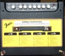 FENDER  RUMBLE 100 W. Amplificador  para Bajo 