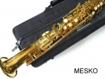 Saxo Soprano ROY BENSON SS-302 - Afinado en SI bemol   Laqueado con Estuche y Colgador ( PRODUCTO AGOTADO )
