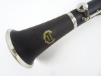 Clarinete Fontai FT 6402 E  17 Llaves -  Afinado en Si bemol Bb Fabricado en Resina Ebonita, Mecanismo  Niquelado, Incluye Paño de Limpieza y Lubricante