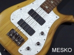 Memphis FTBLTB - 01 - 4 Cuerdas - 24 Espacios Madera Natural # 24