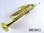 Trompeta Allegro Gold 6416 L  Dorada, Incluye Estuche