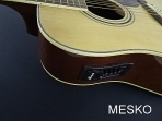 Memphis DG - 300 OC  Folk Guitarra Cuerdas Metálicas con Equalizador  de 4 Bandas **