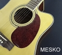 Memphis DG - 300 OC  Folk Guitarra Cuerdas Metálicas con Equalizador  de 4 Bandas **