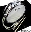 Caja de Bateria o Banda Salsa Piccolo 14 x 4 - 8 Capachos Incluye Correa y Baquetas