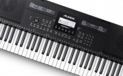 Teclado Alesis Harmony 61 Teclas 5 Octavas - Salida Audifono - Touch - USB - Sustain, Atril, Sillín, Micrófono  y Fonos -