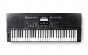 Teclado Alesis Harmony 61 Teclas 5 Octavas - Salida Audifono - Touch - USB - Sustain, Atril, Sillín, Micrófono  y Fonos -