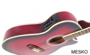 Valenciana, Guitarra Cuerdas Metálicas con Equalizador Incluye Funda, RJ  (PRODUCTO AGOTADO)