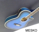 Valenciana, Guitarra Cuerdas Metálicas con Equalizador Incluye Funda, AZ N **