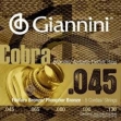 Juego de Cuerdas Giannini Cobra  para Bajo Acustico Phosphor Bronce 045 - 065 - 080 - 100
