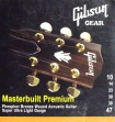 Juego de Cuerdas Gibson Masterbuilt Premium Para Guitarra Eléctrica 10 - 14 - 23 - 30 - 39 - 47   USA