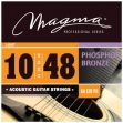Juego de Cuerdas Metálicas Guitarra Acustica Phosphor Magma GA 120 PB