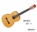  Ibanez GA - 3 Guitarra Clásica Cuerdas Nylon Electroacustica y Equalizador con Afinador Activo  Joyo JE - 303 
