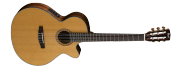 Cort CEC - 7 NAT, Guitarra Cuerdas Nylon con Equalizador Fishman con Afinador Incluye Funda  ( PRODUCTO AGOTADO )