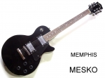  MEMPHIS FT - LP - BK Standar, Guitarra Eléctrica   Negra  ( 5 ) 