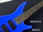 Memphis  FTSRB 5 BL  Azul 5 Cuerdas  24 Espacios 2 Capsulas #  22