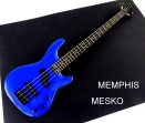 Memphis  FTSRB 4 BL  Azul 4 Cuerdas  24 Espacios 2 Capsulas ( 8 )