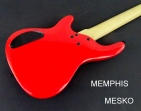 Memphis  FTSRB 4 RED ROJO 4 Cuerdas  24 Espacios 2 Capsulas # 21