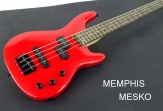 Memphis  FTSRB 4 RED ROJO 4 Cuerdas  24 Espacios 2 Capsulas # 21