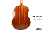 Takamine GC - 1 NAT  Guitarra Clásica Cuerdas Nylon  # 22 B