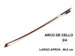 Arco para Cello Econ 3/4  -  68,5 cm  de Largo  Aproximado  # 5