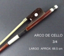 Arco para Cello Econ 3/4  -  68,5 cm  de Largo  Aproximado  # 5