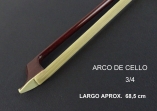 Arco para Cello Econ 3/4  -  68,5 cm  de Largo  Aproximado  # 5