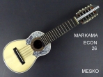 Markama, Charango Econ, Tapa Pino Abeto Caja Naranjillo, Construido con Maderas Solidas, Incluye Funda  # 25   (AGOTADO) 