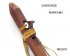 Cherokee  Simple, Madera Jacarandá, Amarres de Cuero,   Afinado en MI