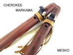 Cherokee Doble, Madera Jacarandá, Amarres de Cuero   Afinado en SI 