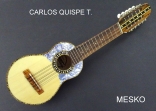 Carlos Quispe T. Linea Profesional, Tapa Pino Abeto, Caja Naranjillo, Puente y Diapasón Jacarandá, Incluye Funda  (PRODUCTO AGOTADO)